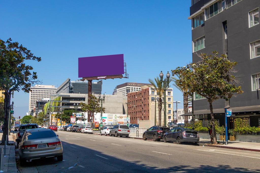Photo of a billboard in Los Angeles