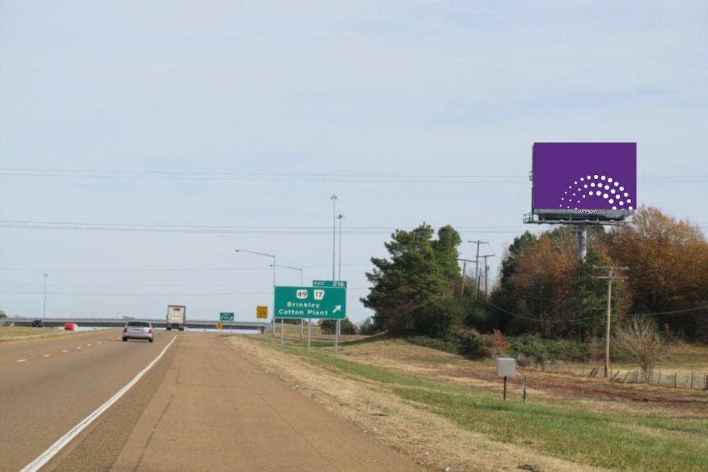 Photo of a billboard in Cotton Plant