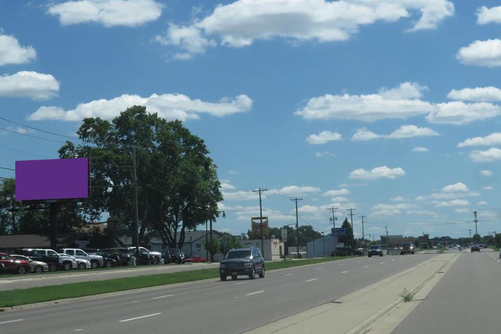 Photo of a billboard in Brooklyn Center