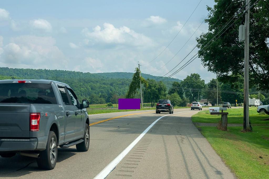 Photo of a billboard in Alfred