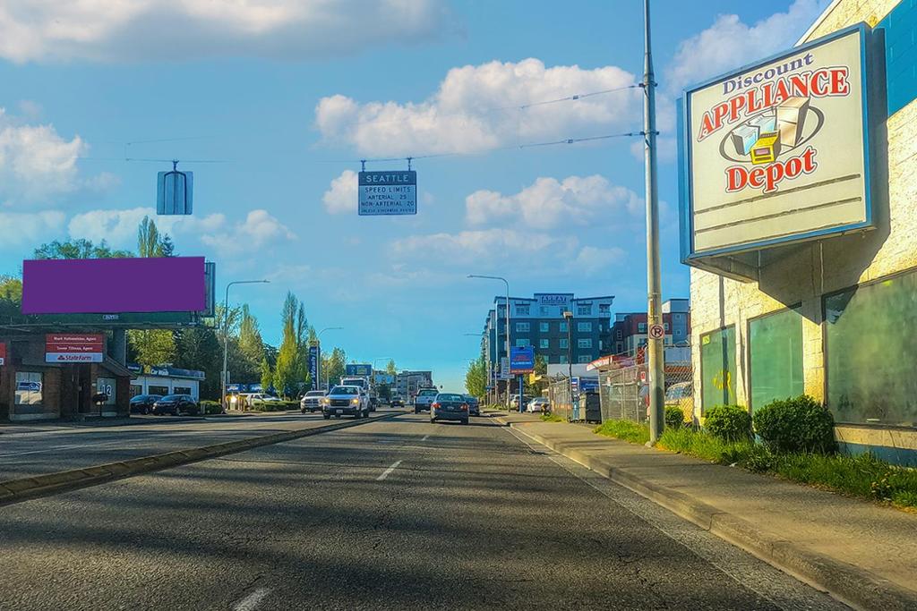 Photo of a billboard in Kenmore