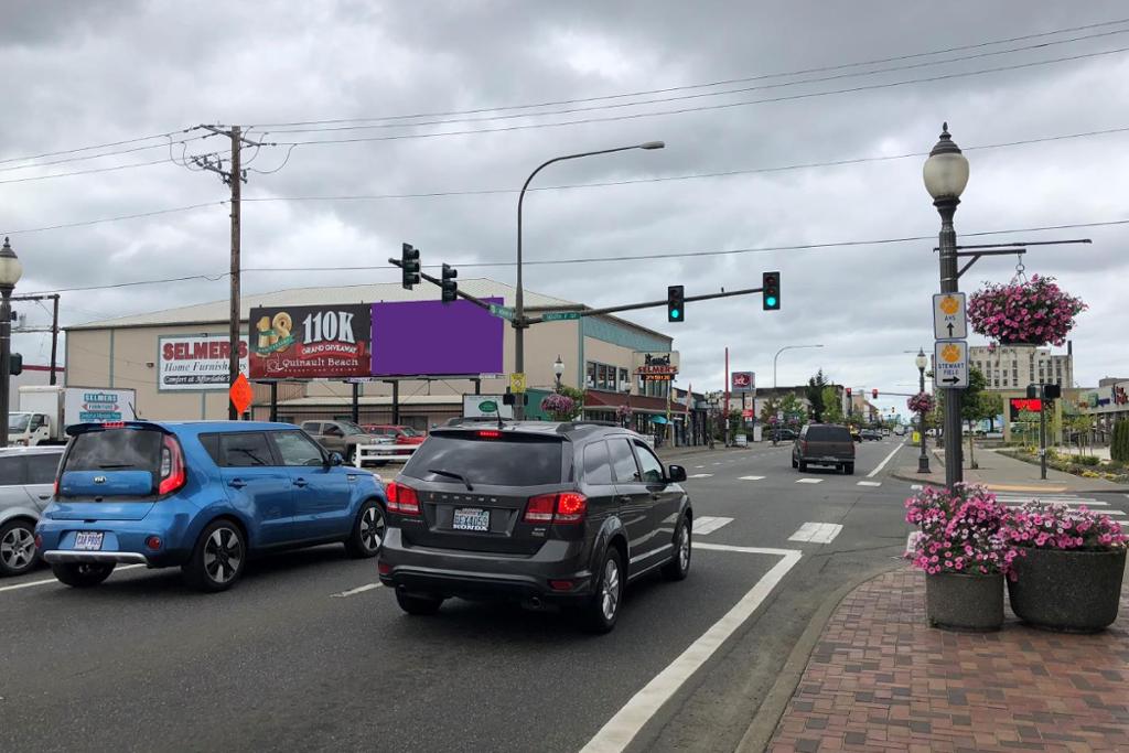 Photo of a billboard in Aberdeen