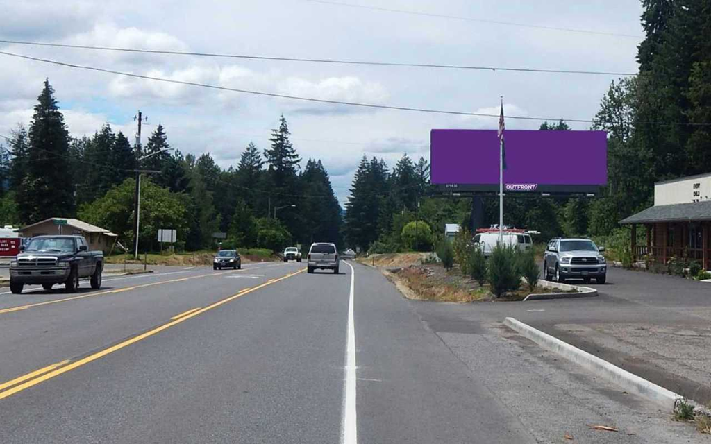 Photo of a billboard in Warm Springs