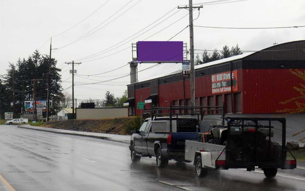 Photo of a billboard in Deer Island