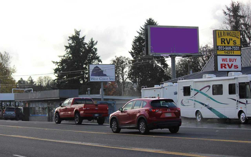 Photo of a billboard in Lake Oswego