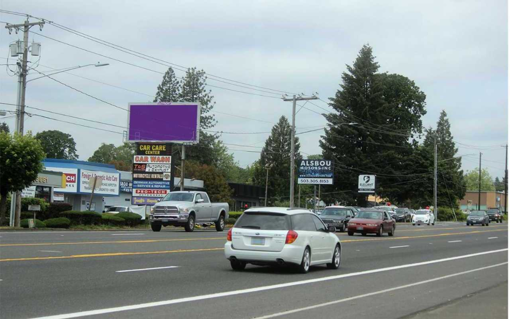 Photo of a billboard in Marylhurst