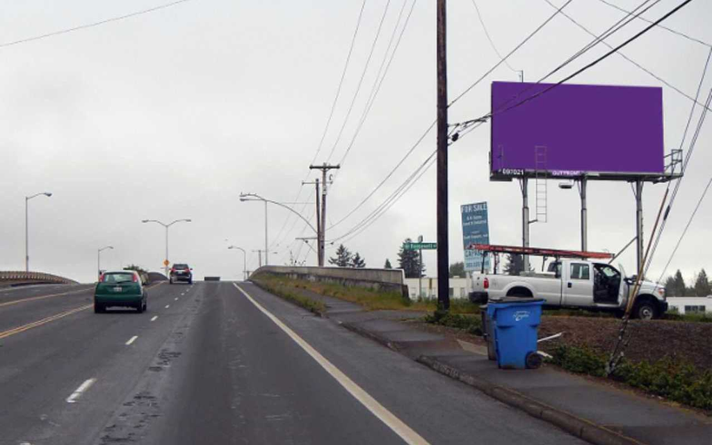 Photo of a billboard in Vancouver