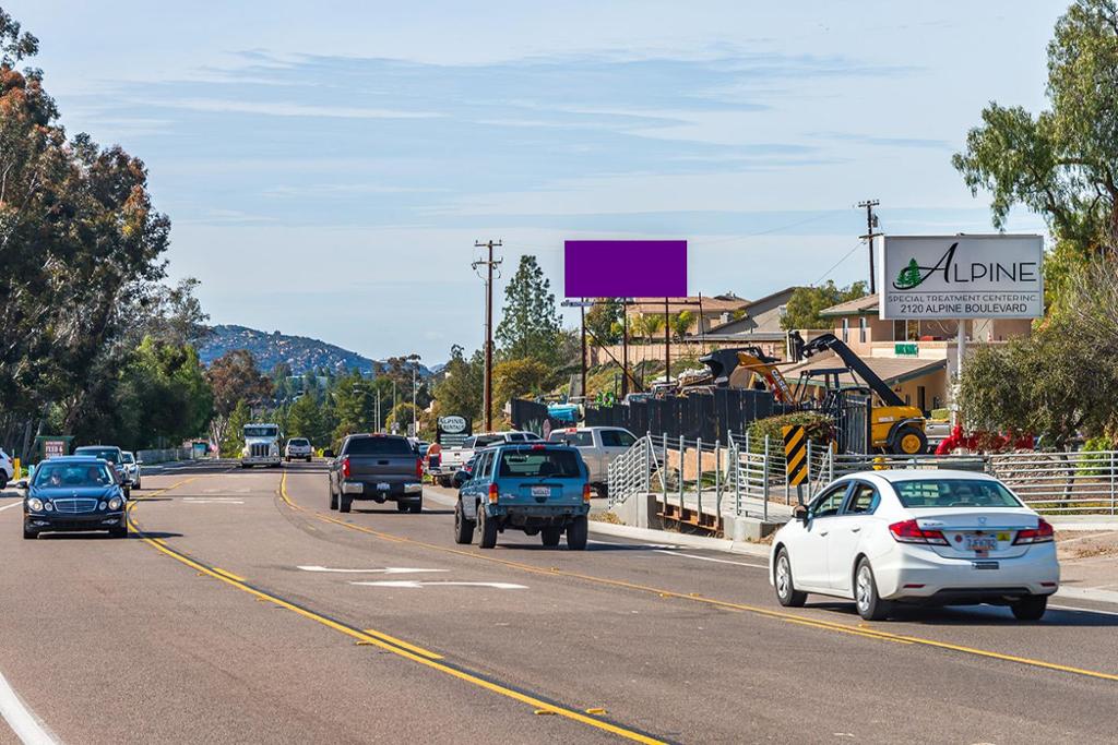 Photo of a billboard in Mt Laguna