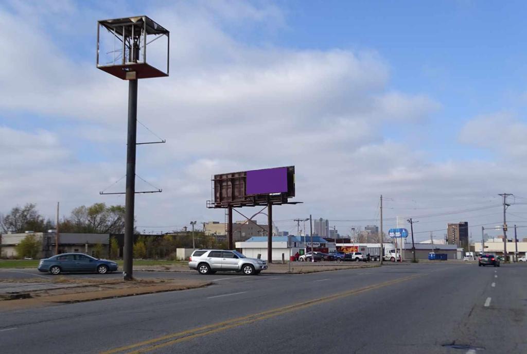 Photo of a billboard in East St Louis