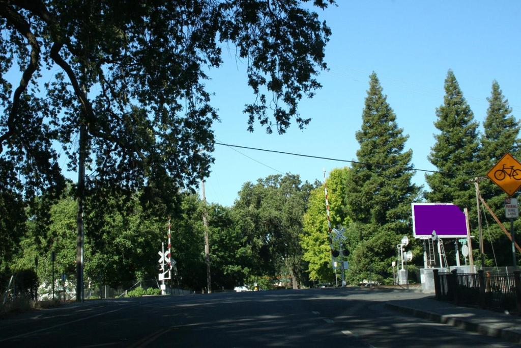 Photo of an outdoor ad in Chico