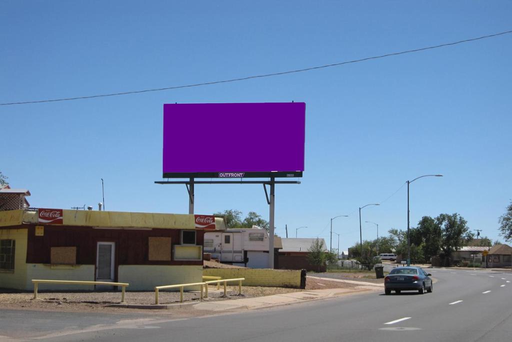 Photo of a billboard in Leupp