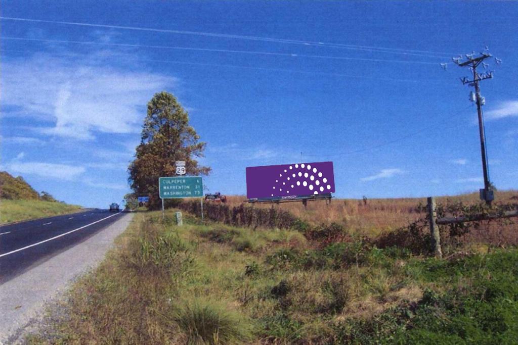 Photo of a billboard in Woodville