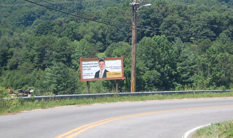 Photo of a billboard in Franklin