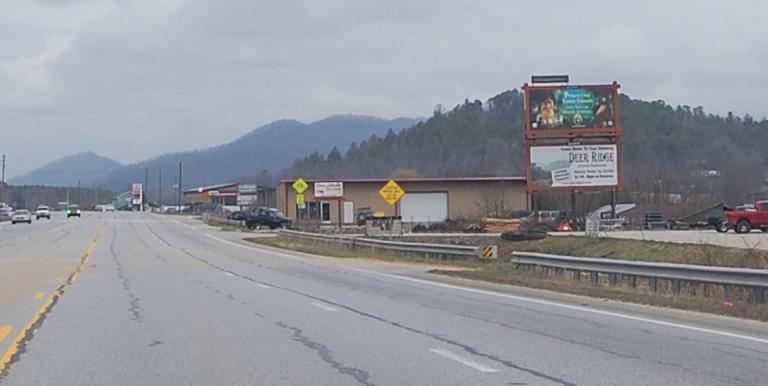 Photo of a billboard in Clayton