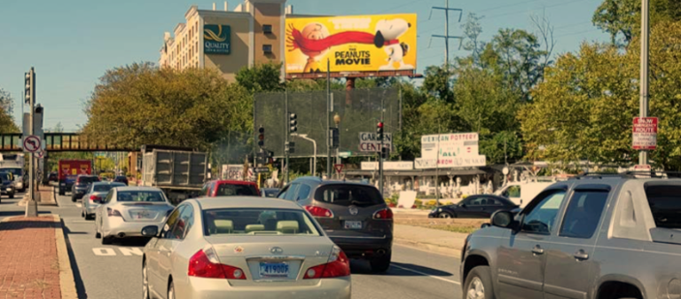 Photo of a billboard in West McLean