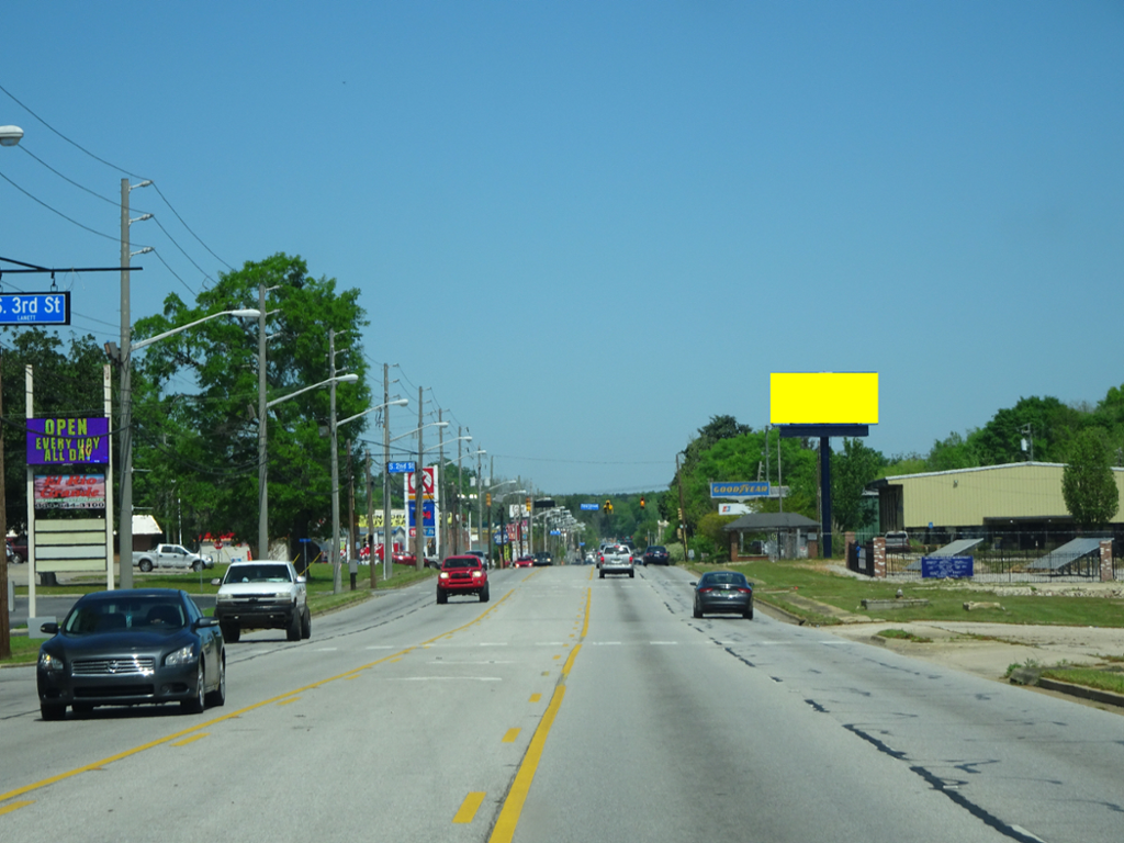 Photo of a billboard in Lanett