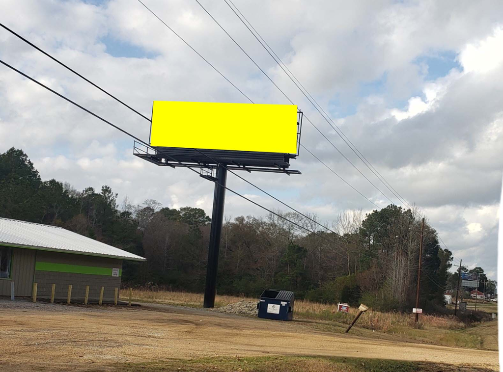 Photo of a billboard in DeRidder