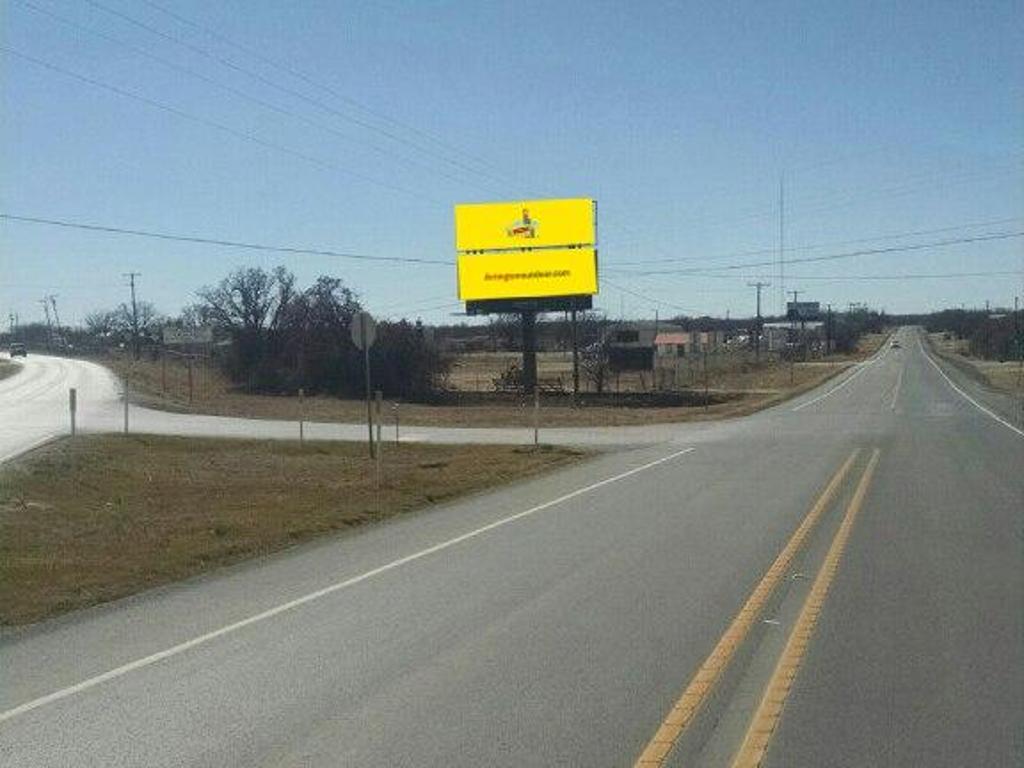 Photo of a billboard in Jacksboro