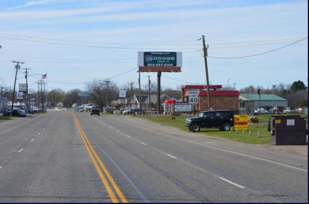 Photo of a billboard in Wills Point