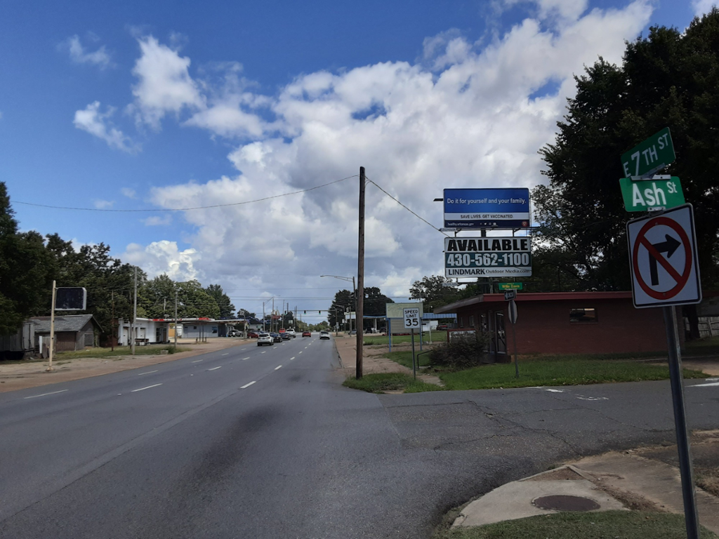 Photo of a billboard in Texarkana