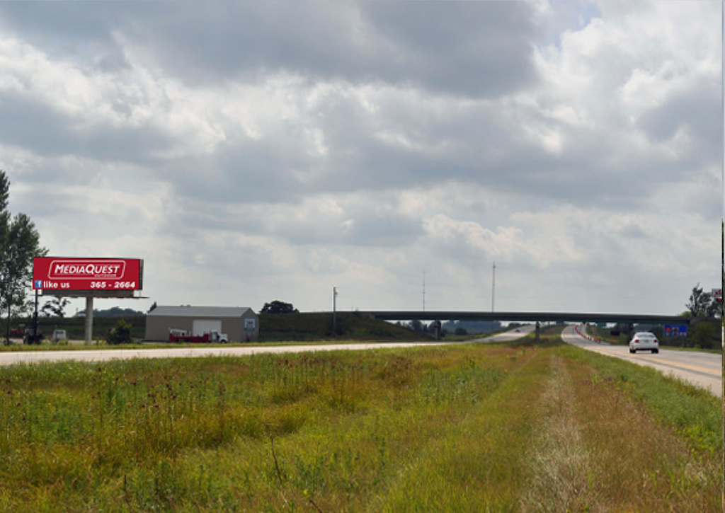 Photo of a billboard in Dyersville