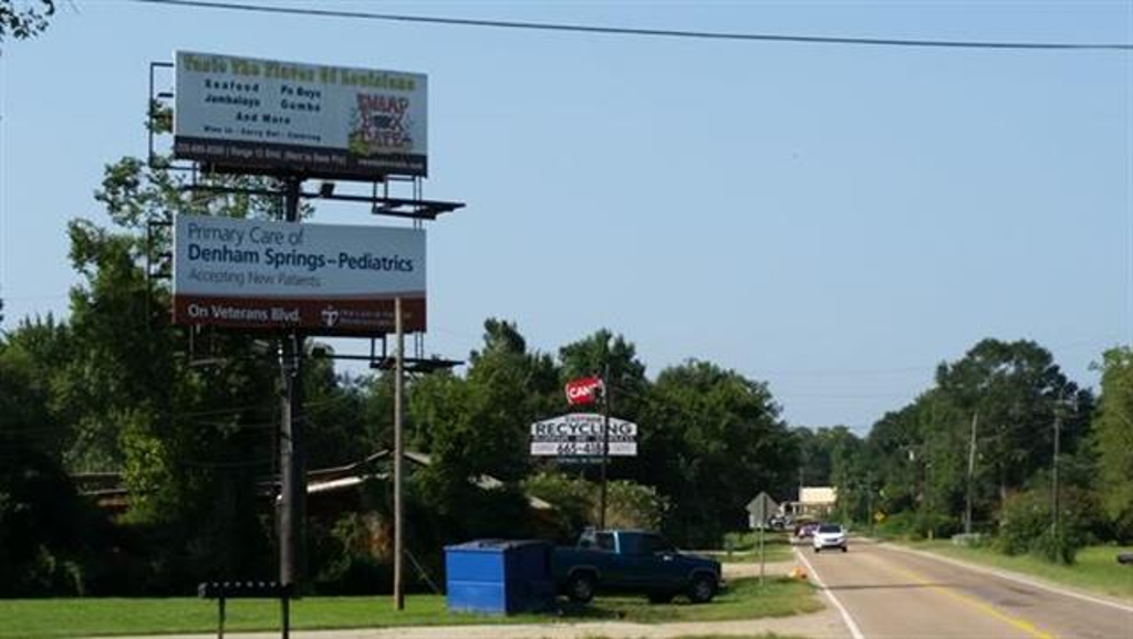 Photo of a billboard in Denham Springs