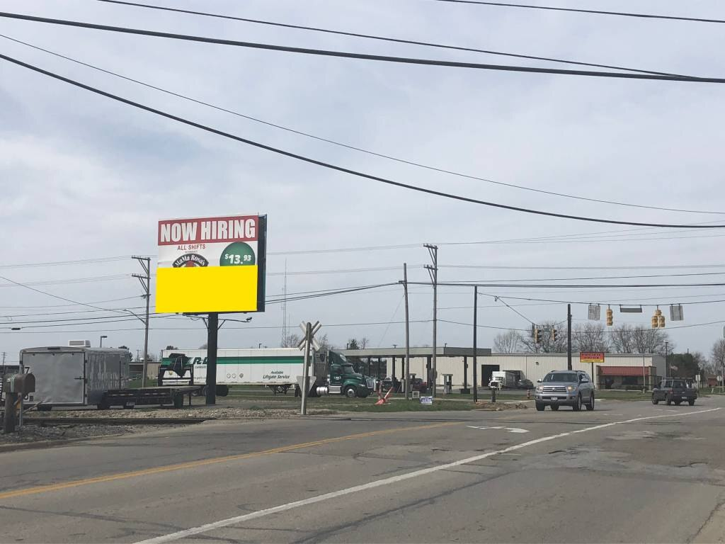 Photo of a billboard in Fort Loramie