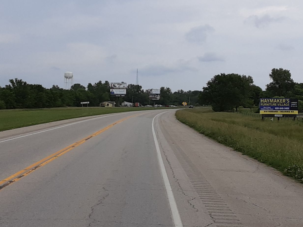 Photo of a billboard in South Coffeyville