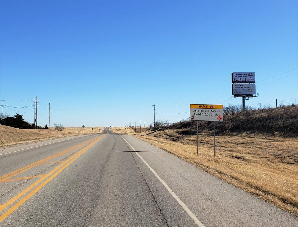 Photo of a billboard in Perry