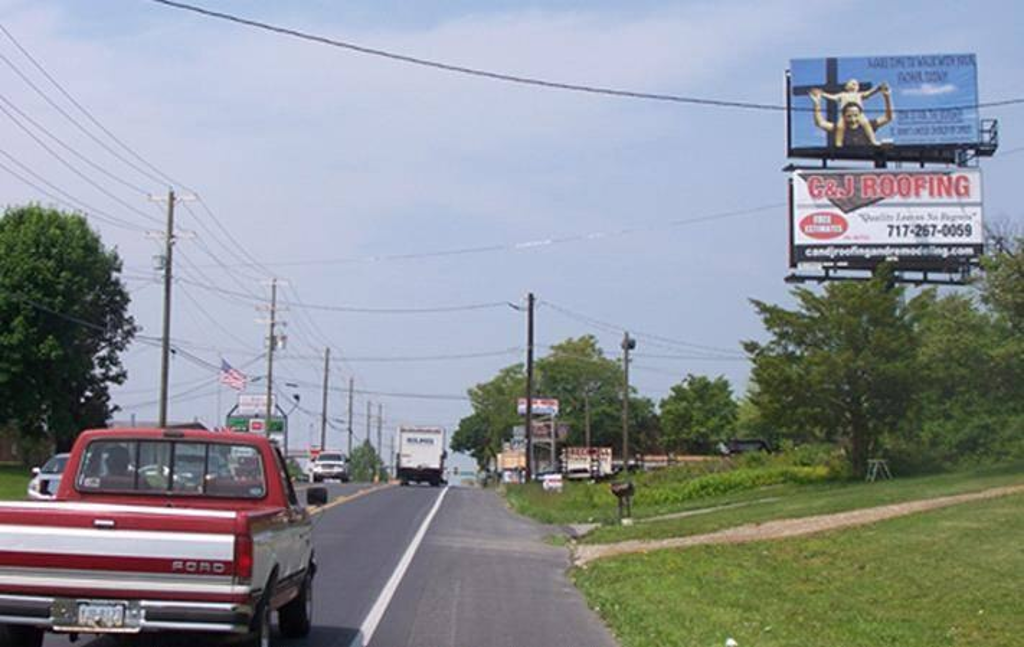 Photo of a billboard in Leetonia