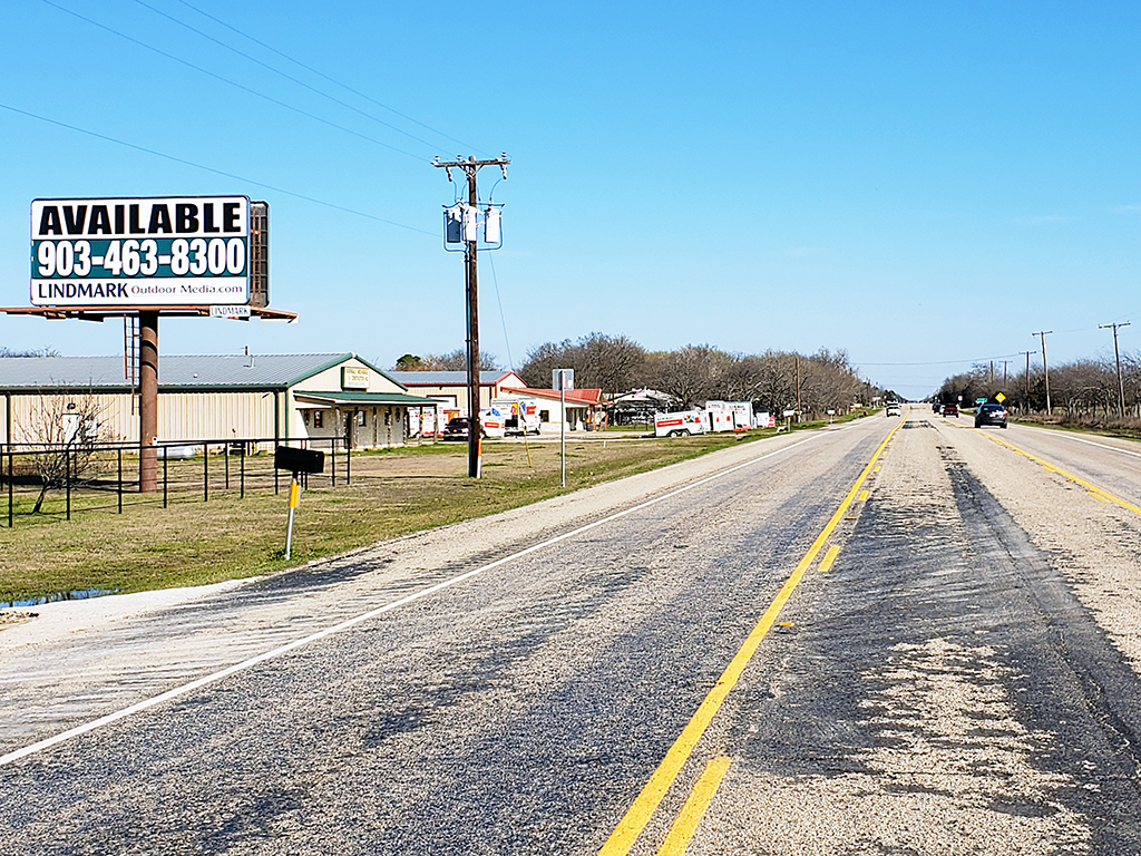 Photo of a billboard in Quinlan