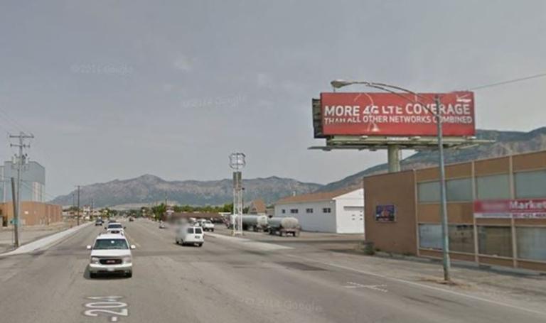 Photo of a billboard in Hyrum