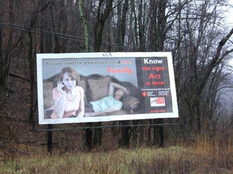 Photo of a billboard in Ramsey