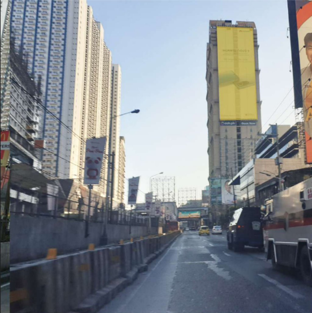 Photo of a billboard in Mandaluyong City