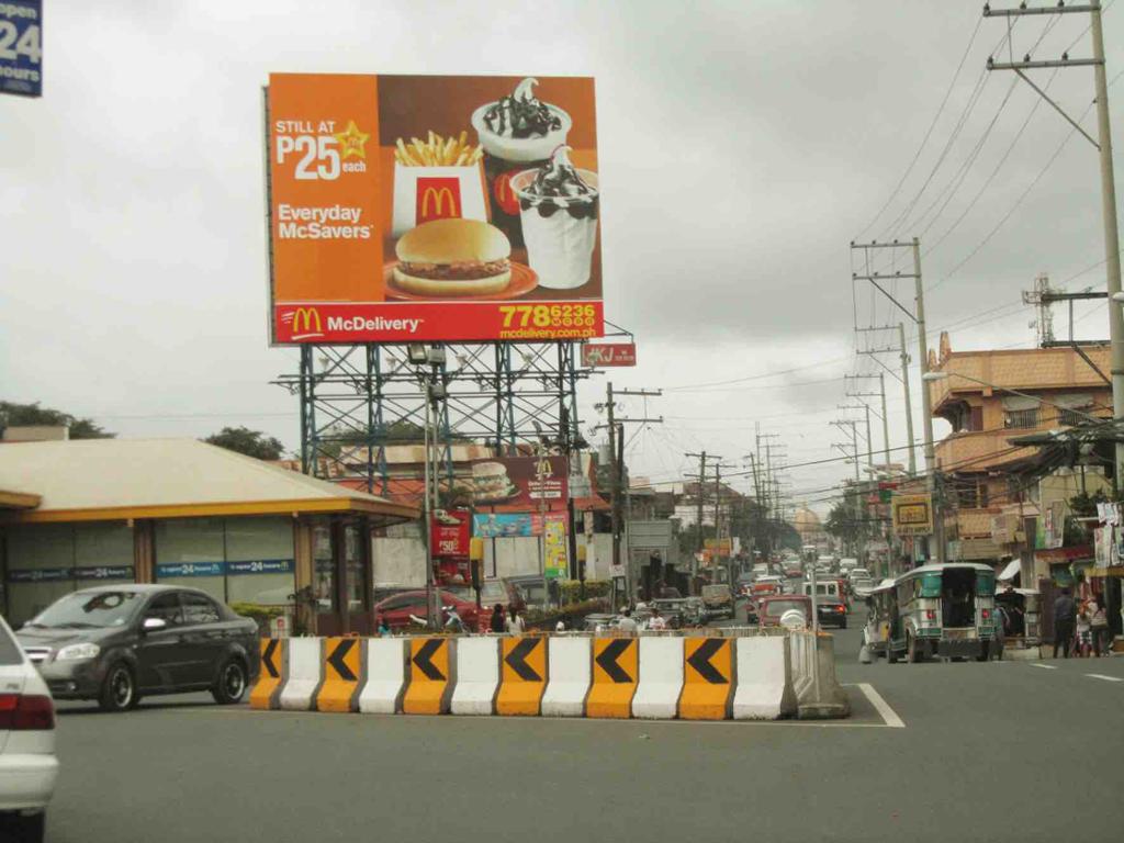 Photo of a billboard in Lipa