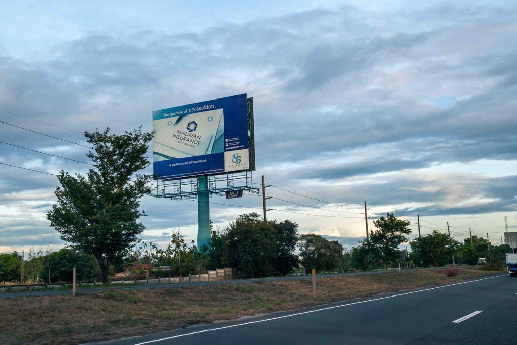 Photo of a billboard in Ho Chi Minh City